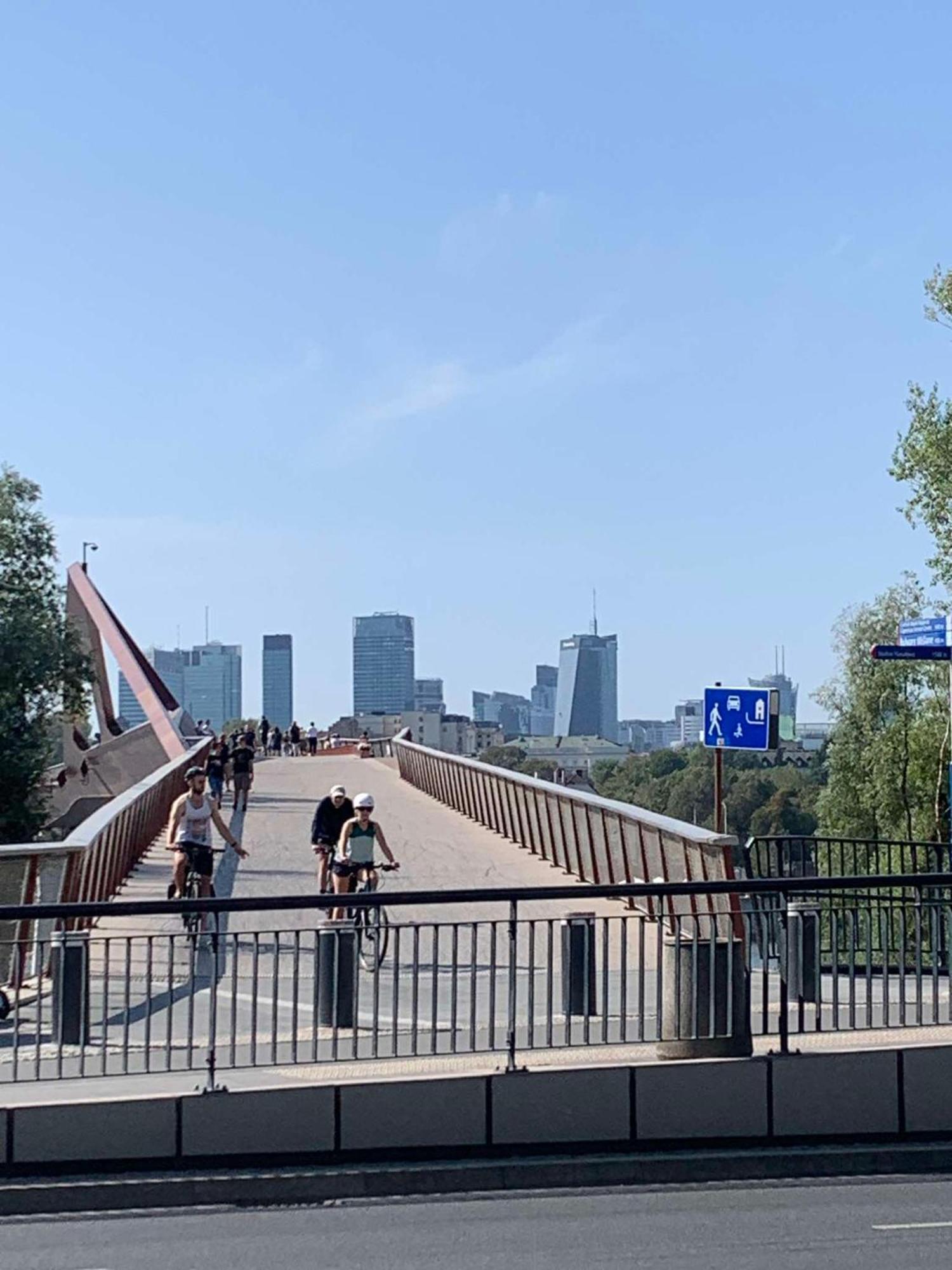 Apartament Nad Wisla Spacerem Do Centrum I Starego Miasta Varsovie Extérieur photo